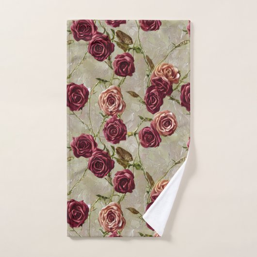 Rozen Bad Handdoek (Handdoek)