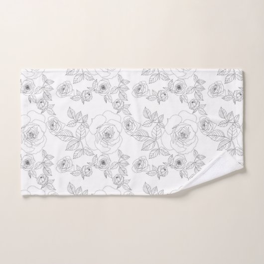 Rozen Bad Handdoek (Handdoek)