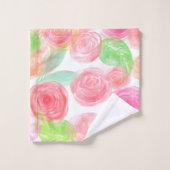 Rozen Bad Handdoek (Wasdoekje)