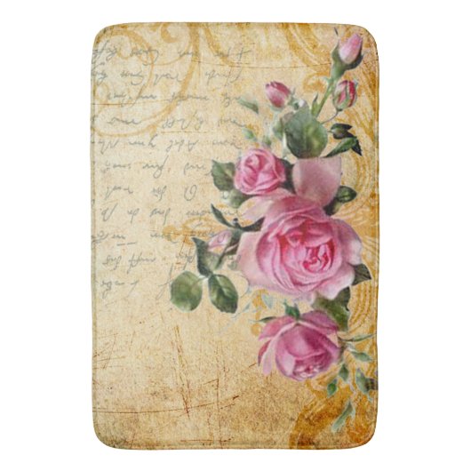  Rozen Badmat (Voorkant Verticaal)