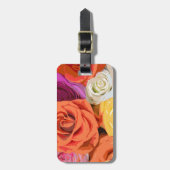 Rozen Bagagelabel (Voorkant verticaal)