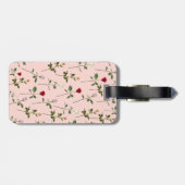 Rozen Bagagelabel (Achterkant horizontaal)