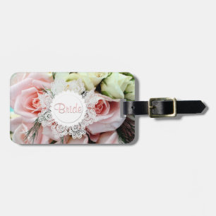  Rozen Bagagelabel van de Aangepaste Bride