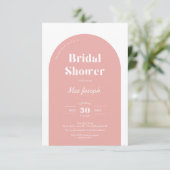 Rozen bakkersbuis - Uitnodiging (Staand voorkant)