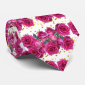rozen banner stropdas (Opgerold)