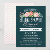 Rozen bannerbrunch | Vrijgezellenfeest Kaart (Voorkant / Achterkant)