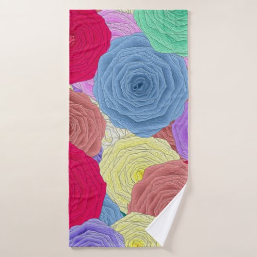 Rozen Bath Towel Badhanddoek (Badhanddoek)