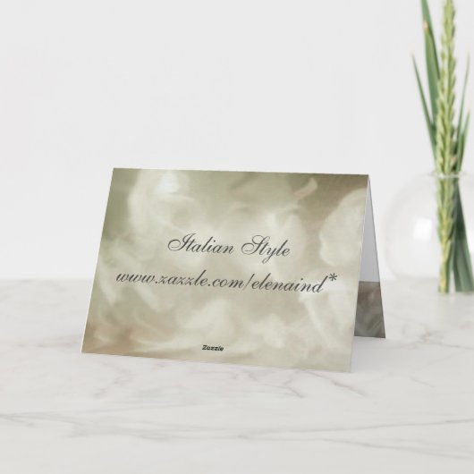 Rozen Bedankkaart (Achterkant)