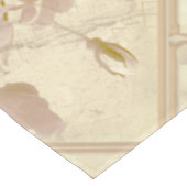 Rozen beige ingelijst tafelkleed (Gekanteld)