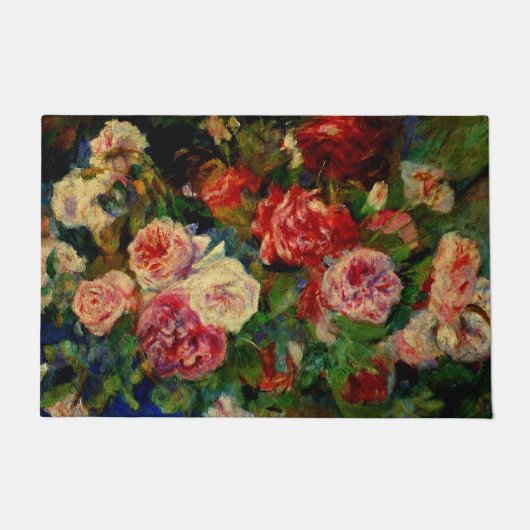Rozen, beroemd Renoir schilderij, Deurmat (Voorkant)