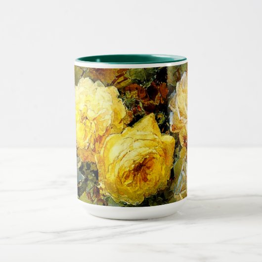Rozen, beroemd schilderij, mok (Midden)