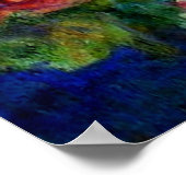 Rozen, beroemd schilderij van Renoir, Poster (Hoek)