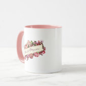  Rozen Beste mama Elegant Custom Moederdag Mok (Voorkant links)