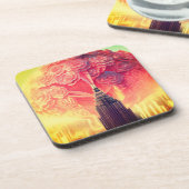 Rozen Bier Onderzetter (Linkerzijde)