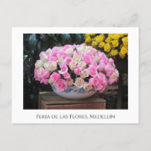 Rozen bij de Feria de las Flores in Medellín