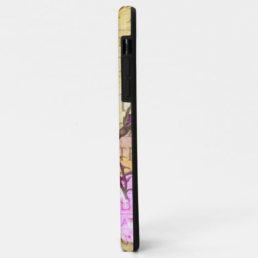  Rozen Bijen Ephemera Collage Case-Mate iPhone Case (Achterkant/links)