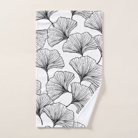 rozen bladen bad handdoek (Handdoek)