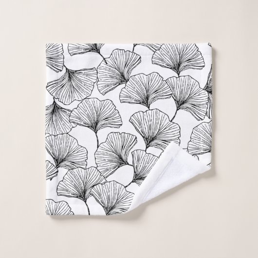 rozen bladen bad handdoek (Wasdoekje)