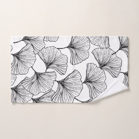 rozen bladen bad handdoek (Handdoek)