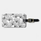 rozen bladen bagagelabel (Voorkant horizontaal)