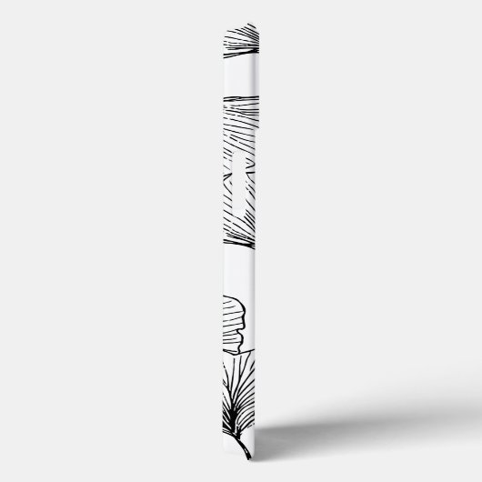 rozen bladen Case-Mate iPhone case (Achterkant / Rechts)