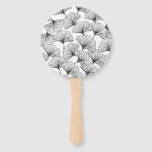 rozen bladen handwaaier (Voorkant)