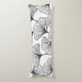 rozen bladen lichaamskussen (Voorkant Verticaal)