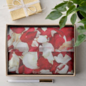Rozen bladen tissuepapier (Geschenk)