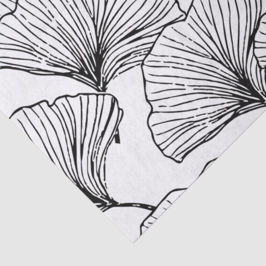 rozen bladen tissuepapier (Detail)