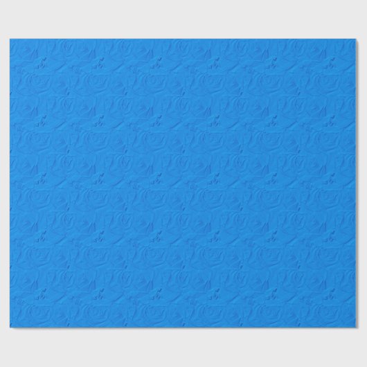 Rozen blauw GIFT WRAP Cadeaupapier (Vlak)