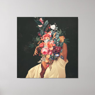 Rozen bloeien elke keer canvas afdruk