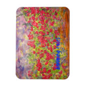 rozen bloeien magneet (Verticaal)