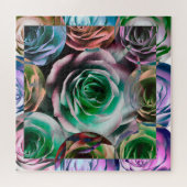 ROZEN BLOEM ARTISTIEKE STIJL   LEGPUZZEL (Horizontaal)