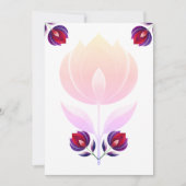 rozen bloem kaart (Voorkant)