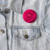 Rozen bloem ronde button 5,7 cm (In situ)