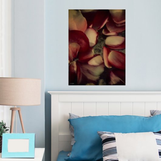  Rozen bloemblaadjes Goud of zilveren foliedruk Folie Afdrukken (Insitu (Slaapkamer))