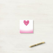 Rozen bloemblaadjes roze vervagen Post-it notitieb Post-it® Notes (Op bureau)