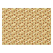 Rozen bloemen abstracte florale afdruk beige kleur tafelkleed (Voorkant (Horizontaal))