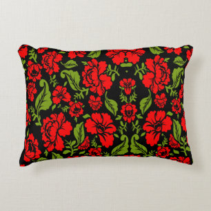 Rozen bloemen accent kussen