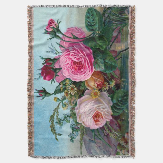 Rozen bloemen blote uitdrukkingen Deken (Voorkant Verticaal)