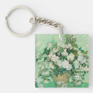 Rozen - Bloemen Boeket Sleutelhanger