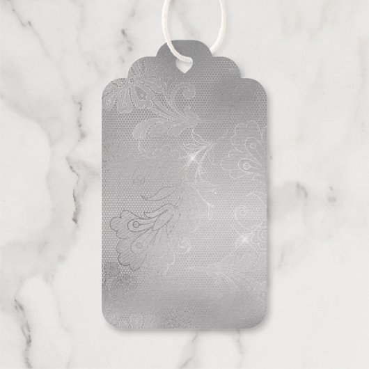 Rozen Bloemen Cadeaulabels (Achterkant)