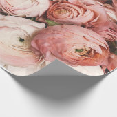 rozen bloemen cadeaupapier (Hoek)