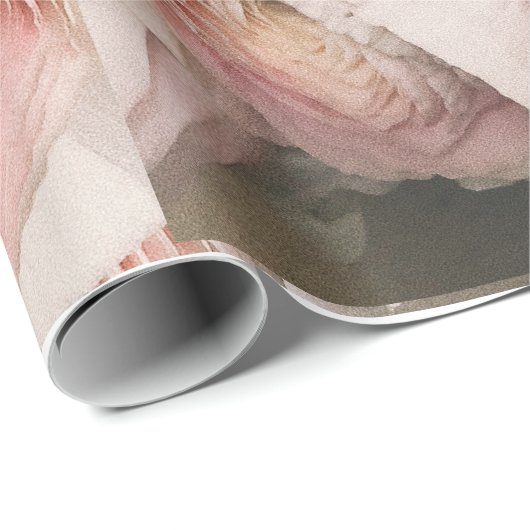 rozen bloemen cadeaupapier (Rol Hoek)