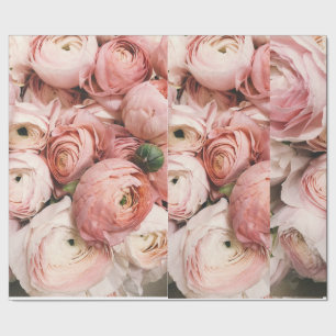 rozen bloemen cadeaupapier