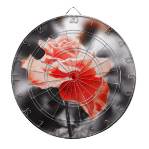 Rozen bloemen Dartbord