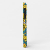 Rozen bloemen en goudvinken Case-Mate iPhone case (Achterkant/links)