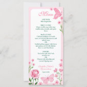 Rozen, bloemen en vlinders Quinceañera (Voorkant)