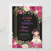 Rozen Bloemen Fiesta Bloemen 1e verjaardag Kaart (Voorkant)