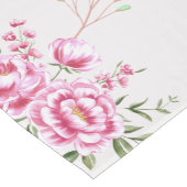 Rozen Bloemen Modern Ontwerp Korte Tafelloper (Hoek)